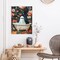 Ghost DIY Diamond Painting Kits for Adults,Black Cat Round Full Drill - 12X16in